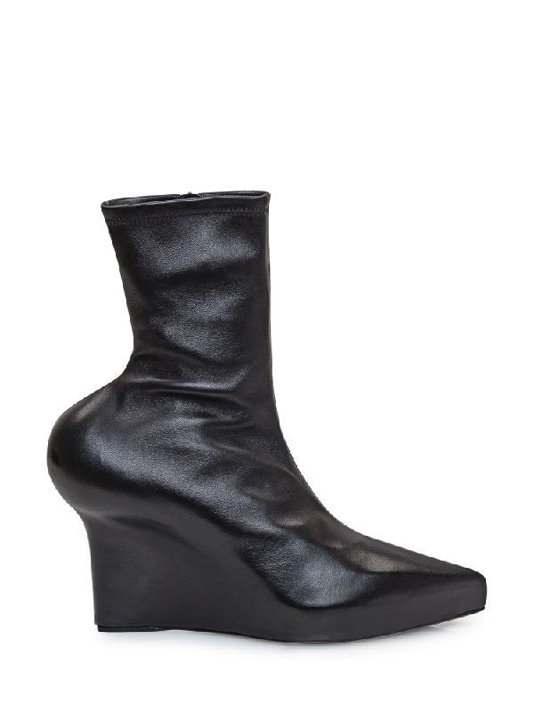Show Show Platform Wedge Ankle Boots