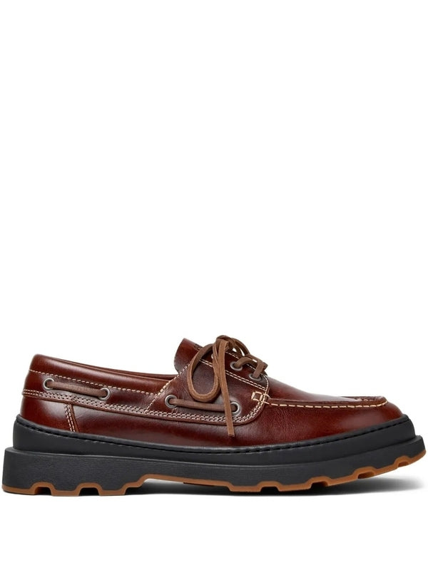 Camper Brown Lace-Up Shoes