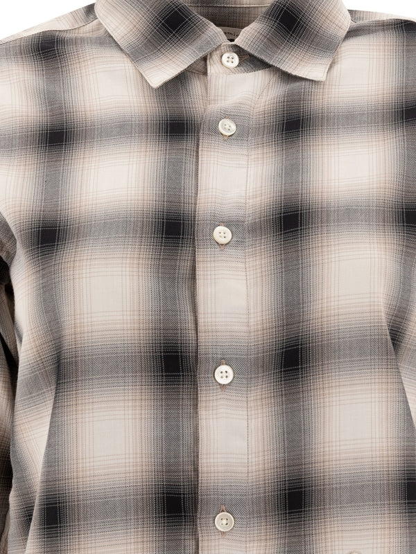 Check Pattern Long Sleeve Shirt