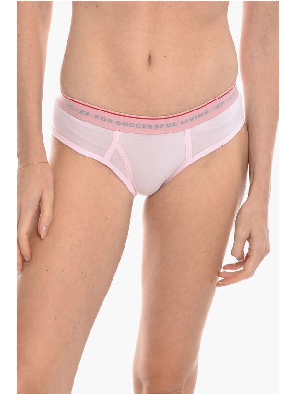 Slogan Logo Band Panty 3-Pack