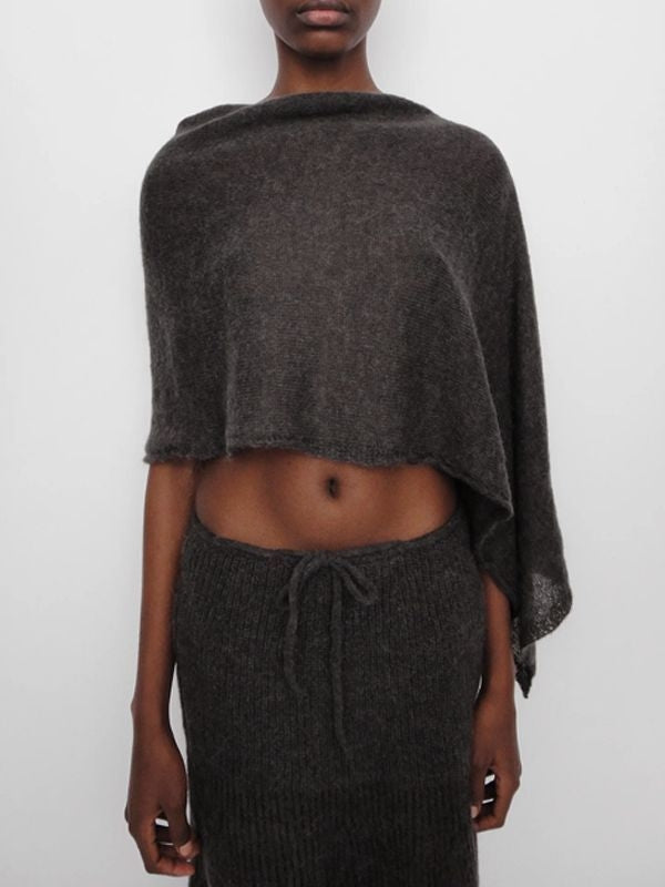 Ana Mohair Alpaca Cape