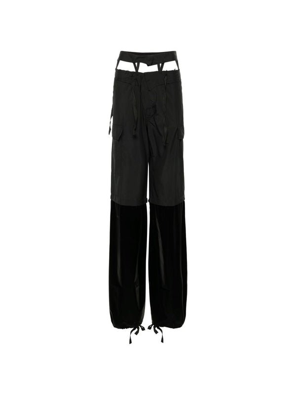 Cut-Out Detail Jogger Pants