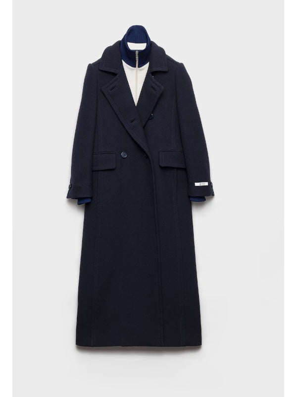 Single Breasted Wool Coat
