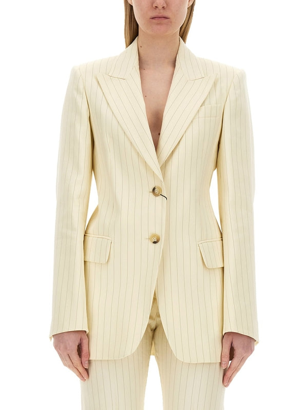 Aversa Stripe Single Jacket