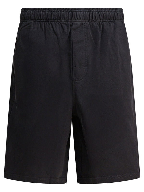 Stussy Heavy Jersey Black Shorts