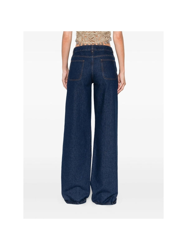 Siedrés Navy Denim Pants