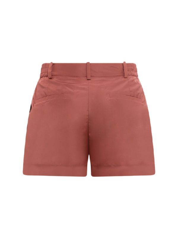 Washed Silk Taffeta Shorts