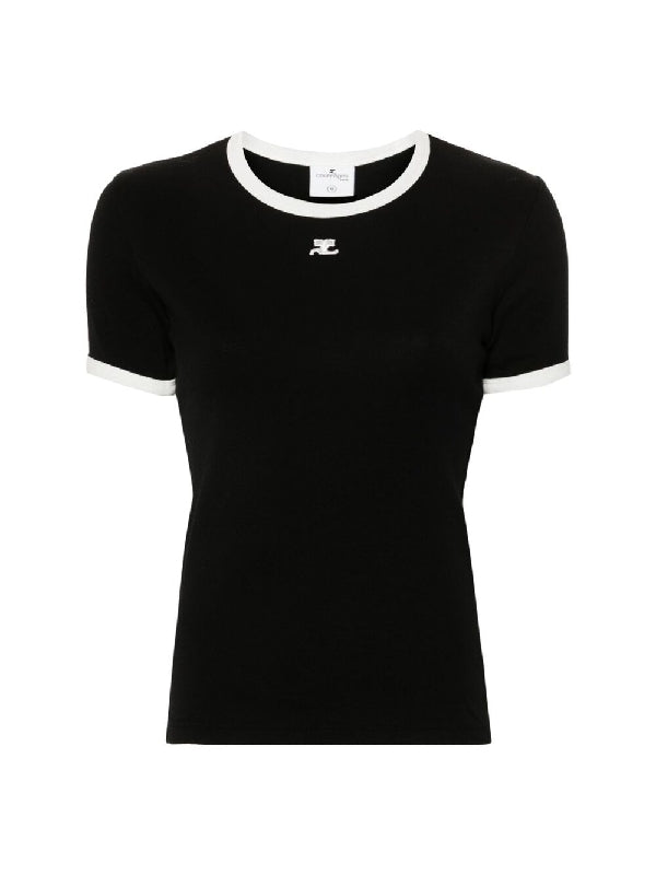 Courrèges Black Half Sleeve