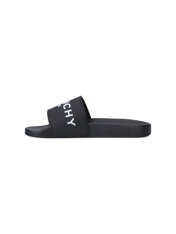 Givenchy Black Slides