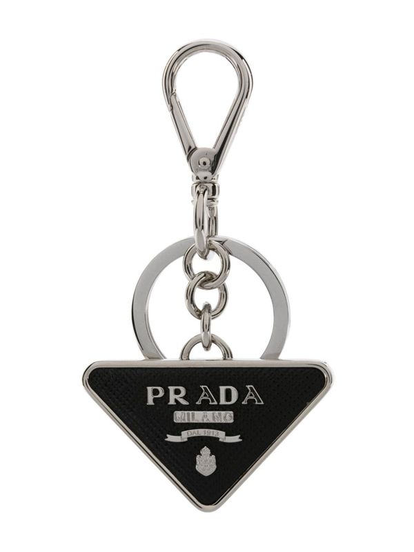 Triangle Logo Metal Keyring