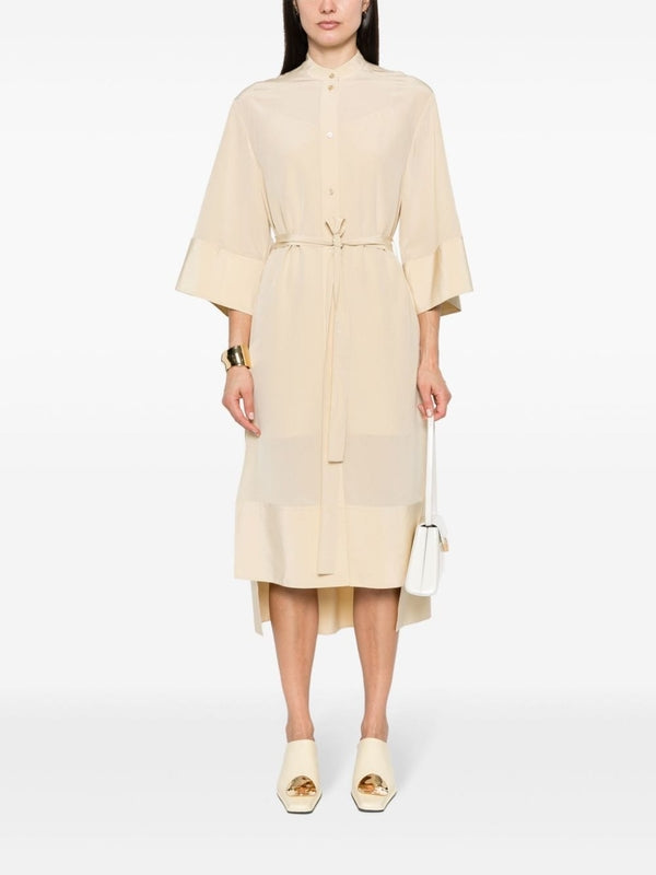 Darius Caralis Silk Shirt Dress