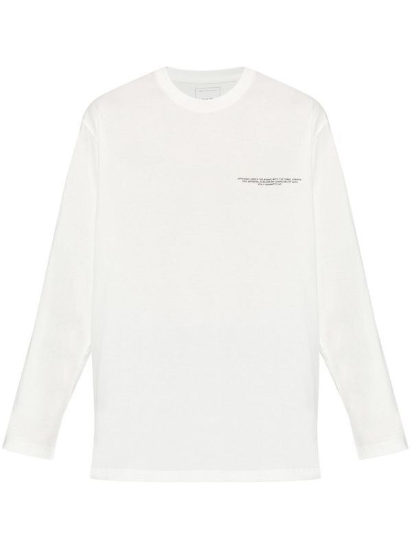 Reflective logo t-shirt Long Sleeve