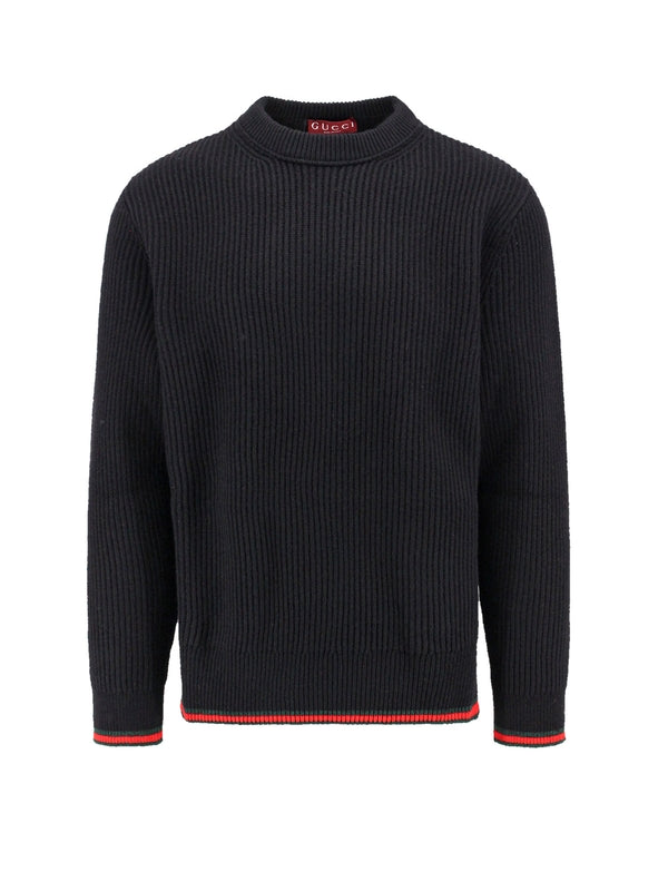 Wool Cashmere Rib Knit