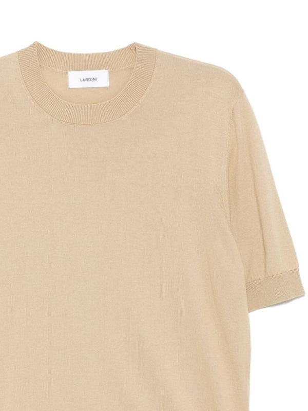 Lardini Beige Short Sleeve T-Shirt