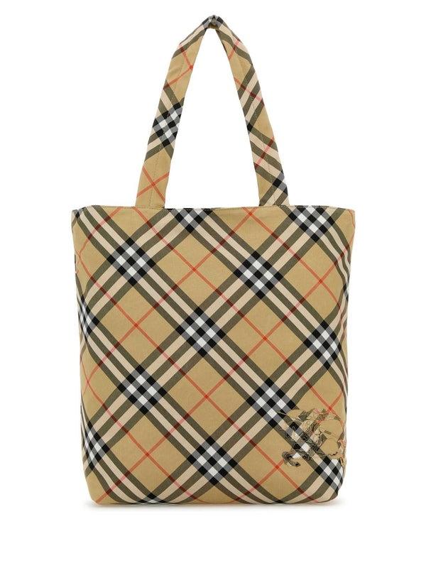 Ekd Vintage Check Tote Bag