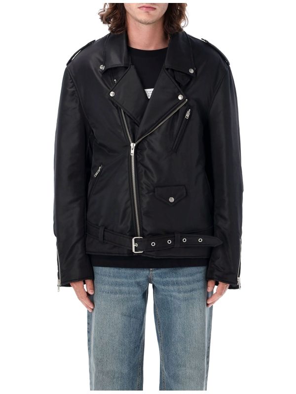 Nylon Biker Jacket