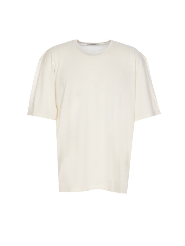 Crewneck Cotton Short-Sleeve T-Shirt