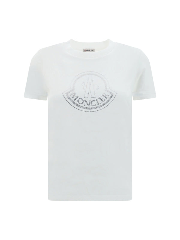 Rhinestone Logo Short Sleeve T-Shirt