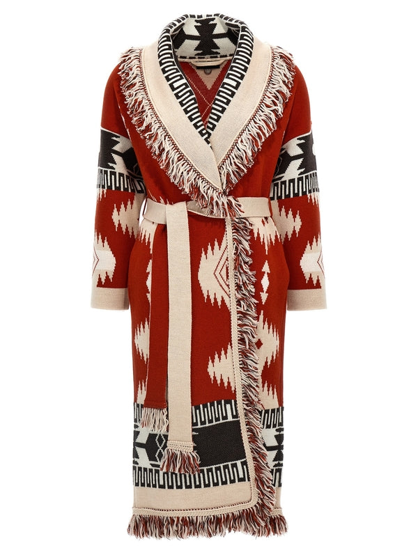 Icon Jacquard
  Long Cardigan