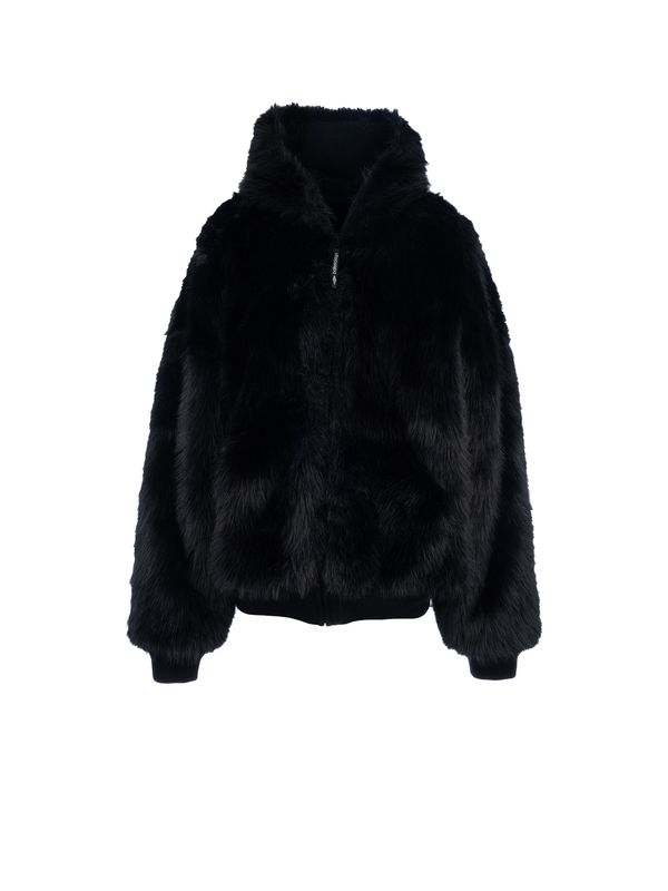 Ski Faux Fur Shearling Hood
  Jacket