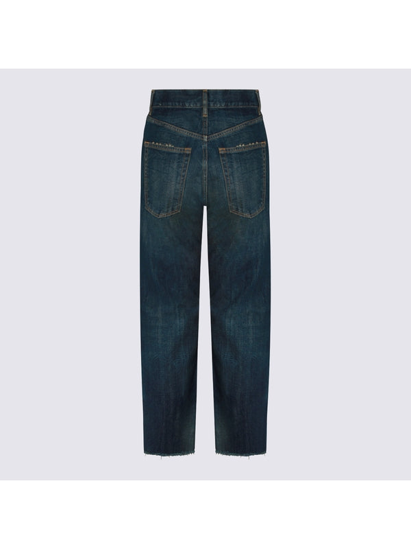 Maison Margiela Blue Denim Pants