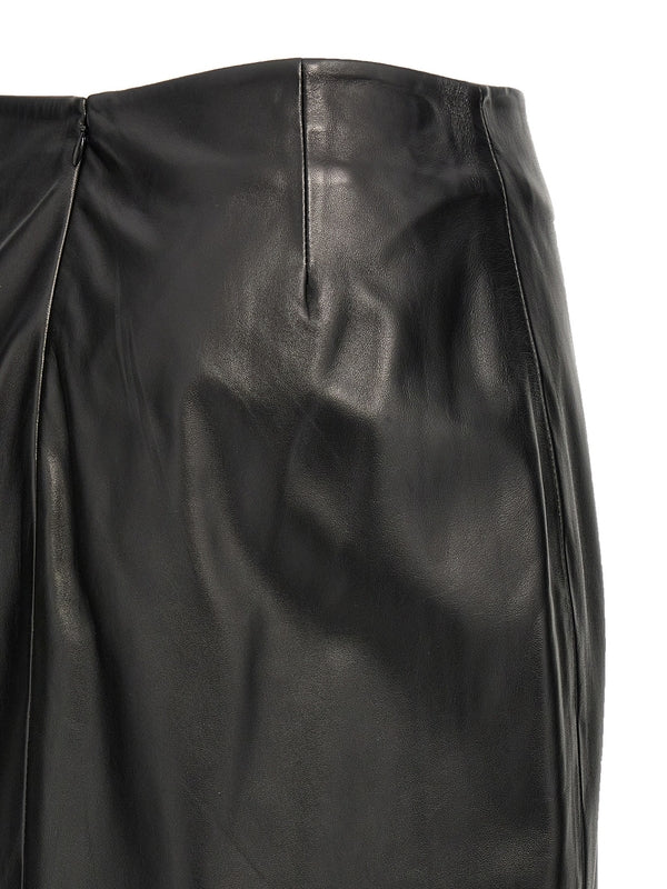 Ekare Leather
  Midi Skirt