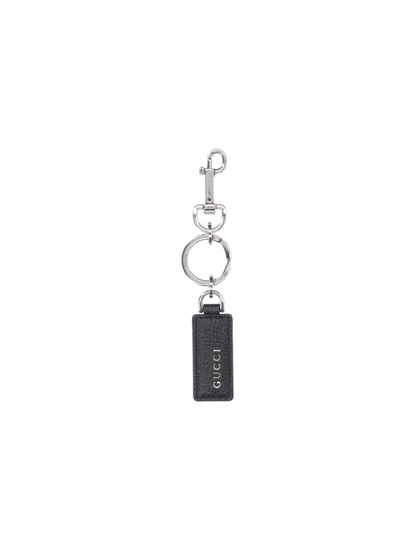 Logo Leather Keyring - Jente