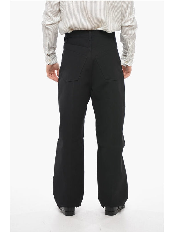 Wool Viscose Baggy Pants