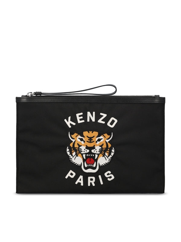 Varsity Logo Clutch