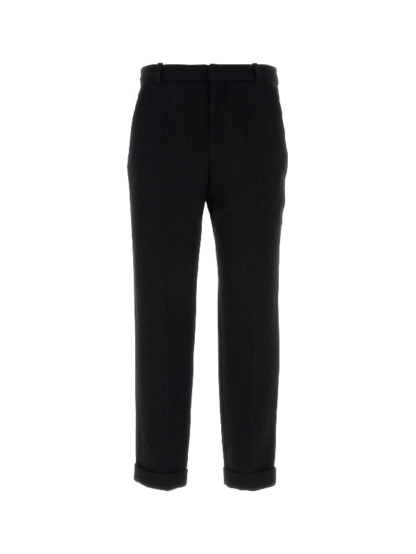 Virgin Wool Tailored Pants