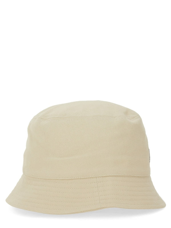 Haley Logo Embroidered Cotton Bucket Hat