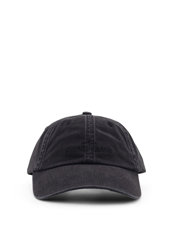 Stone Island Black Cap