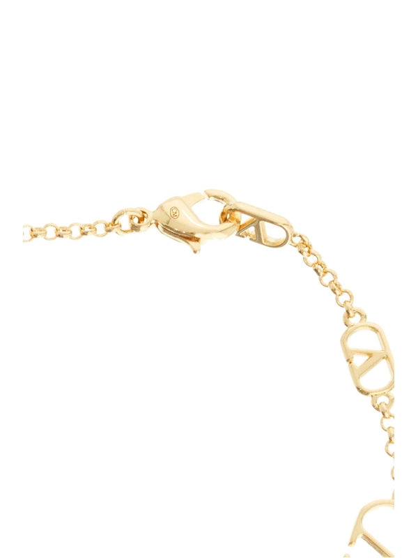 V Logo Chain Bracelet