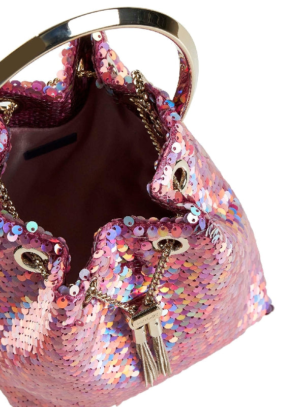 Bon Bon Sequin Bucket Bag