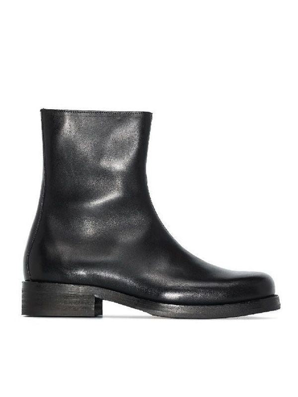 Camion Leather Ankle Boots