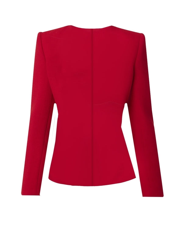 Valentino Red Tailored Jackets
