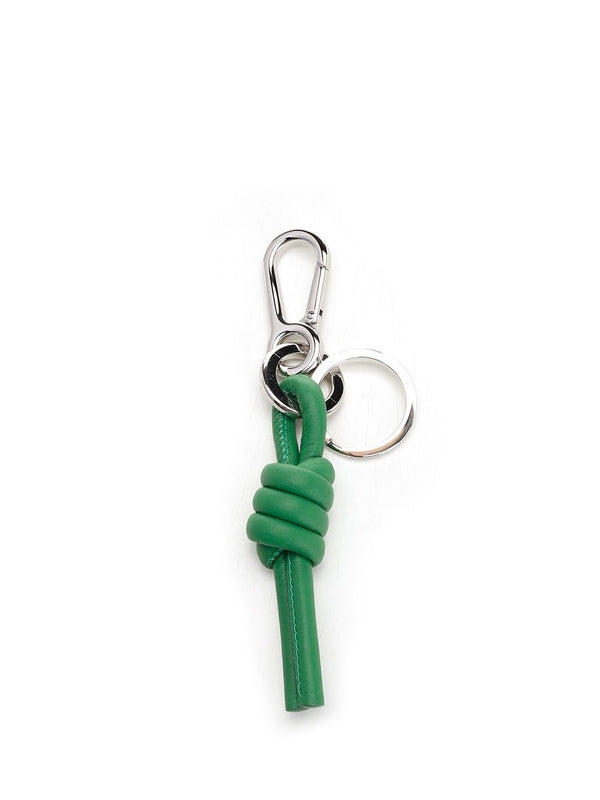 Knotted Leather Keyring