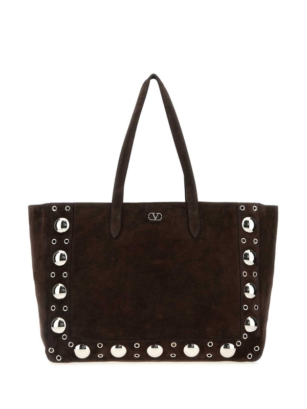 Valentino Brown Tote Bags