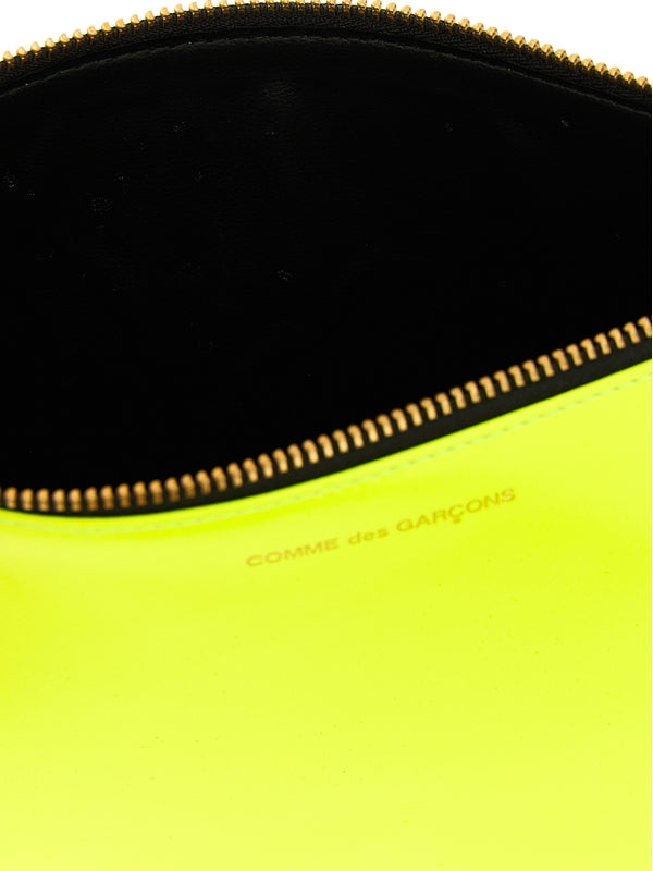 Comme Des Garcons Yellow Coin Purses