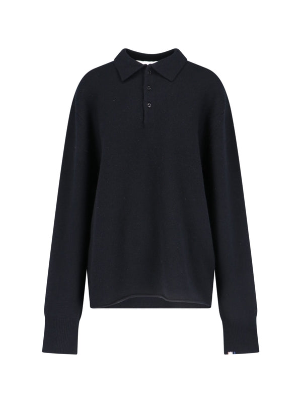 Cashmere Knit Polo Shirt - Jente