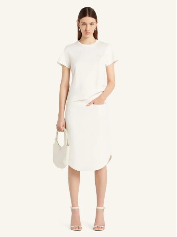 Courrèges White Half Sleeve