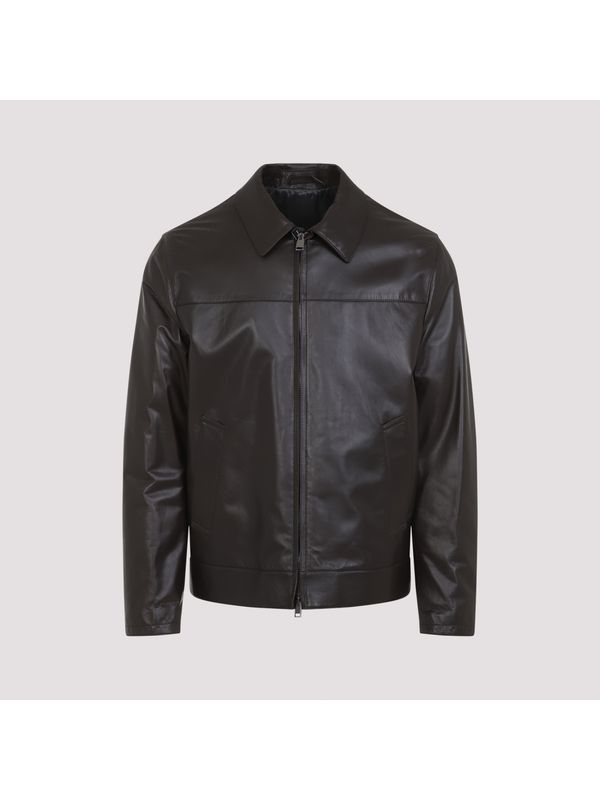 Collar Leather Jacket