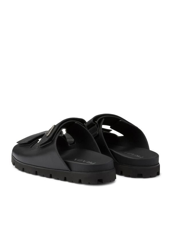 Triangle Logo Velcro Calfskin
  Sandals