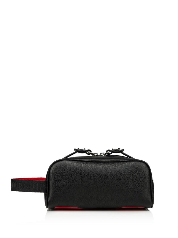 black calfskin clutch bag