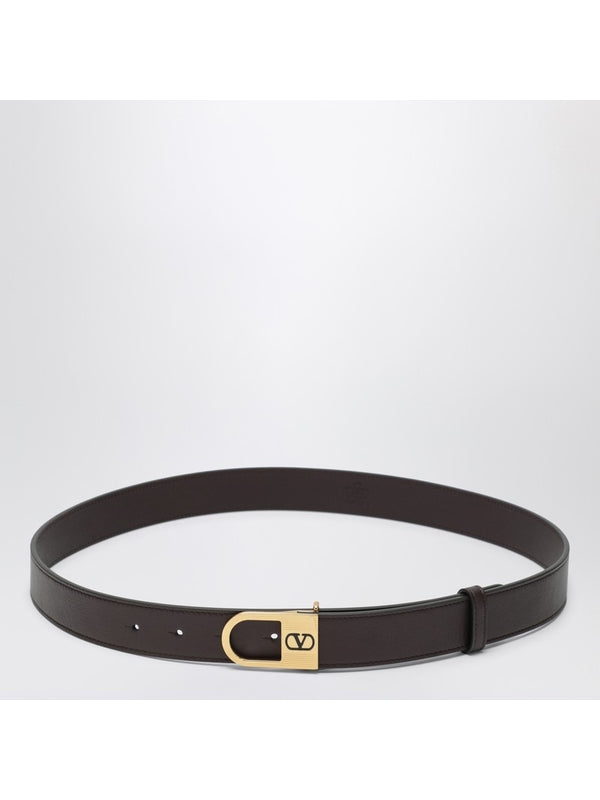 Valentino Brown Leather Belts