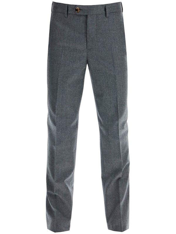 Virgin Wool Tailored Pants