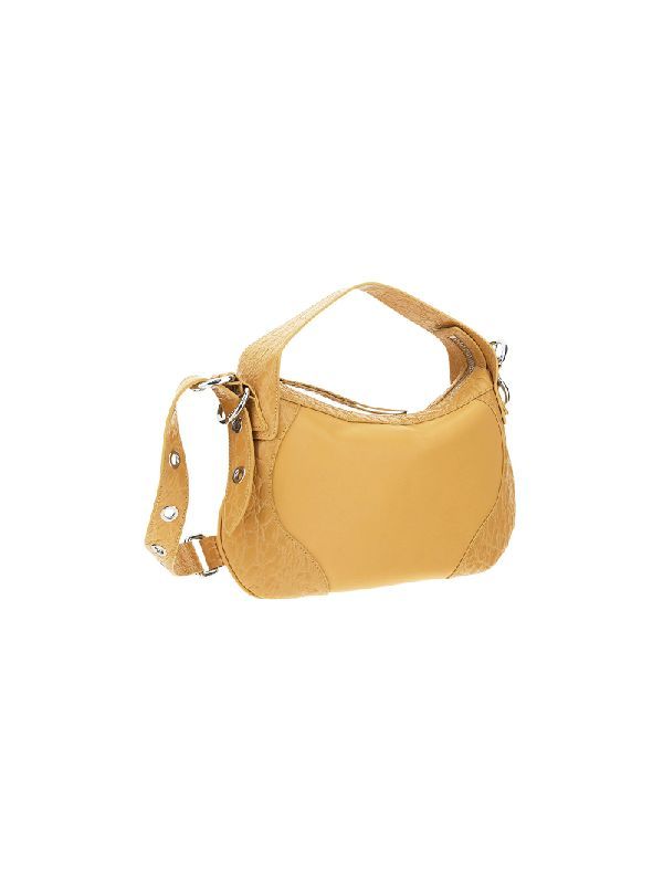 Yana Leather Suede Mix
  Shoulder Bag