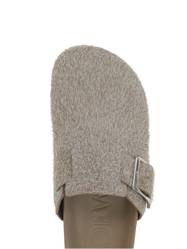 Ease Buckle Leather Bloafer