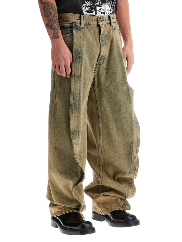 Y/PROJECT - Evergreen Wire Denim Pants - Jente