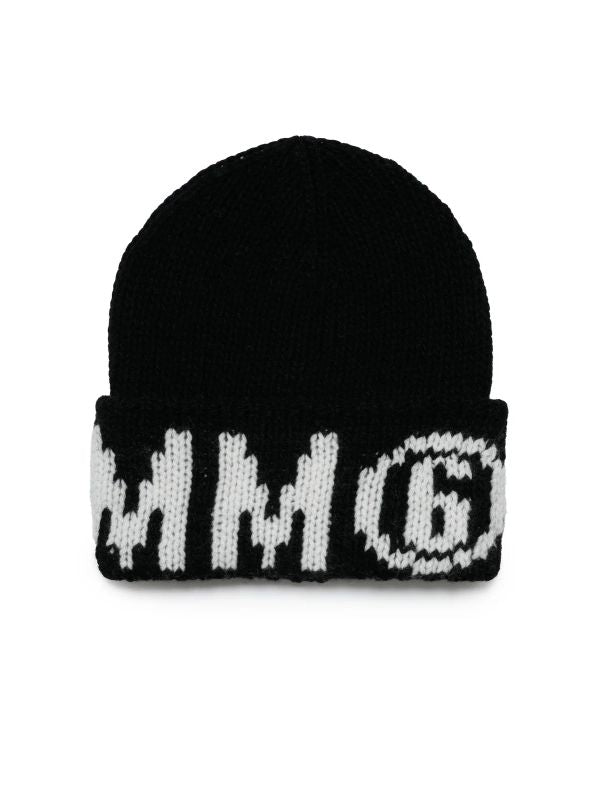 Number Logo Embroidered Beanie